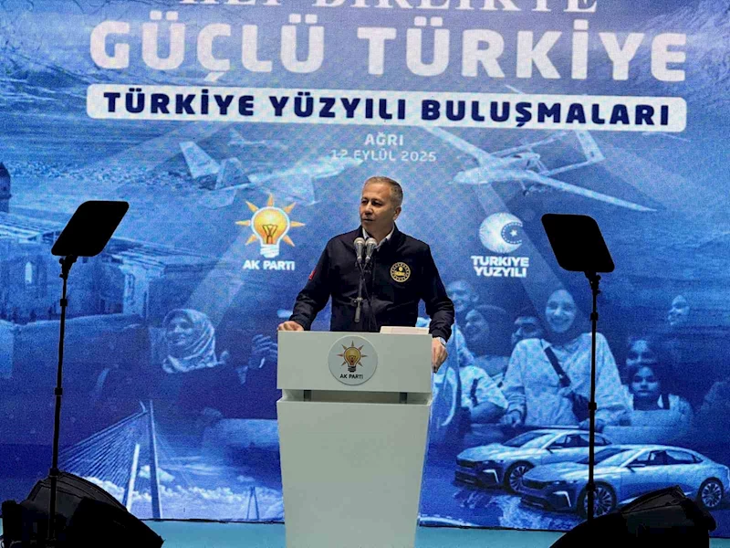 Bakan Yerlikaya: 