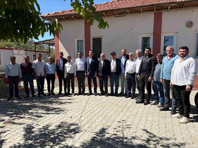 Milletvekili Tüfenkci, Doğanşehir’de muhtarlarla bir araya geldi
