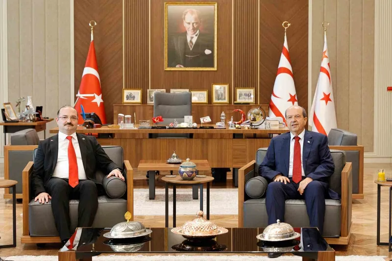 Atatürk Üniversitesi Heyeti KKTC’de önemli ziyaretler gerçekleştirdi
