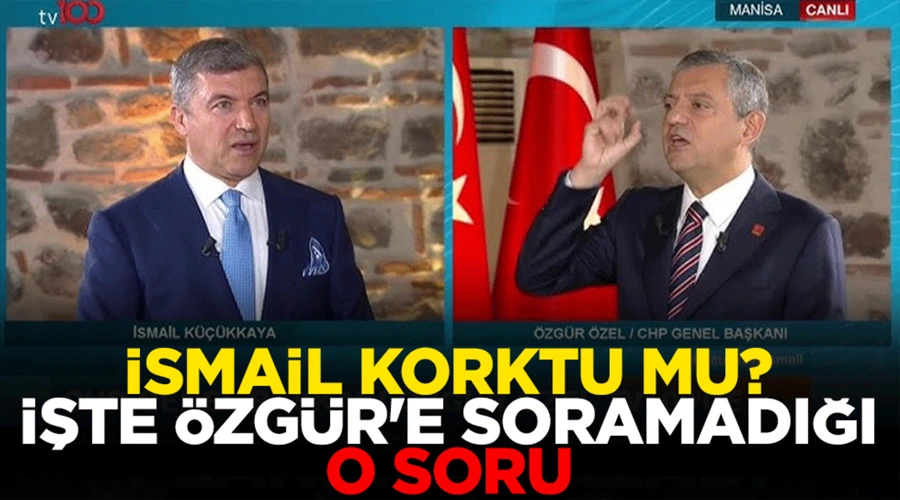 İsmail Küçükkaya korktu mu? İşte Özgür Özel