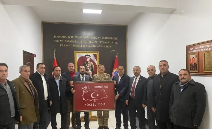 Başkan Kahraman’dan İl Jandarma Komutanı Tuğgeneral Yiğit’e ziyaret