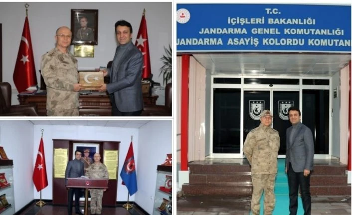 Çatak Belediye Başkanı Şeylan’dan Tümgeneral İlbaş’a ziyaret