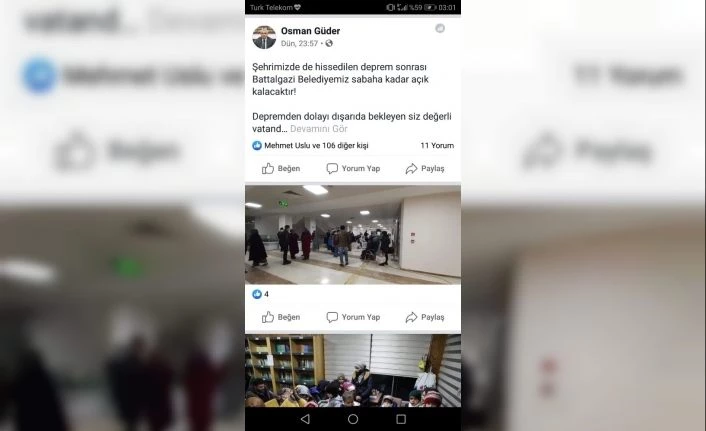 Battalgazi Belediyesi kapılarını vatandaşlara açtı