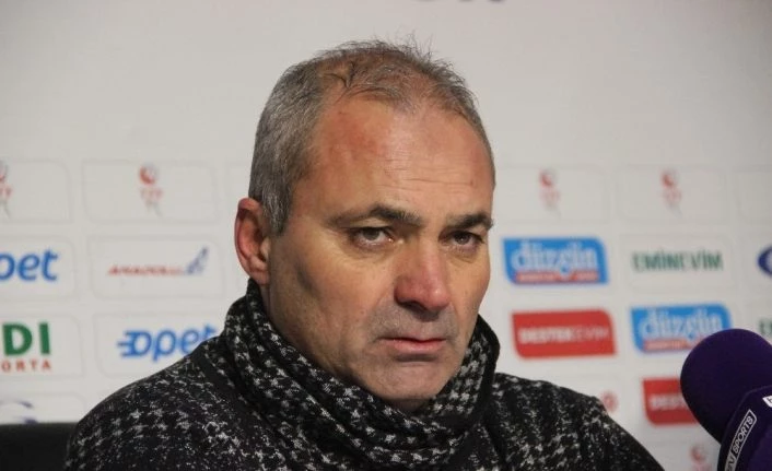 BB Erzurumspor - Balıkesirspor maçının ardından