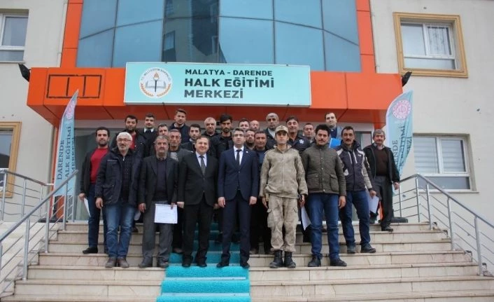 “Doğal gaz Yakıtlı Kalorifer Ateşleme ” kurs sertifikaları verildi