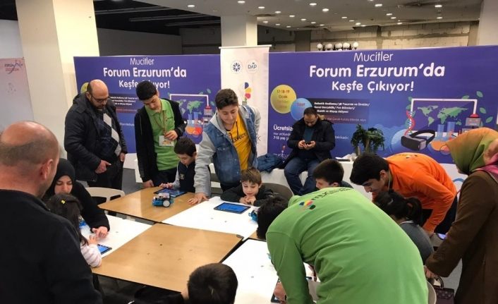 Dünya Mucit Çocuklar Günü’nde minik mucitler Forum Erzurum’da buluştu