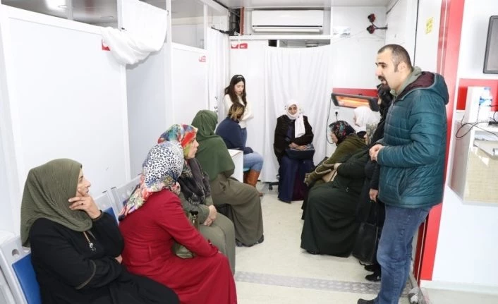 Van Edremit Belediyesi’nden Sağlık Taraması Hizmeti