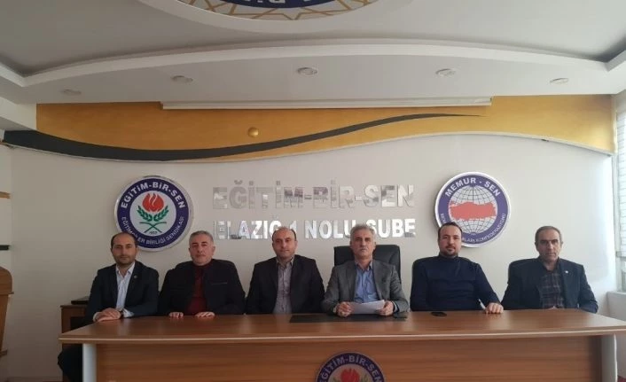 Elazığ’da Eğitim Bir-Sen’den yarı yılı değerlendirmesi
