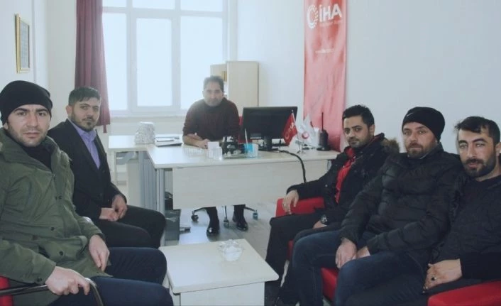 Genç Şavak Derneği’nden İHA Erzincan Bölge Müdürlüğü’ne ziyaret