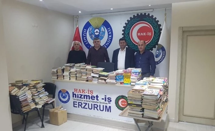 Hizmet İş Sendikası Erzurum Şubesi’nden anlamlı kampanya