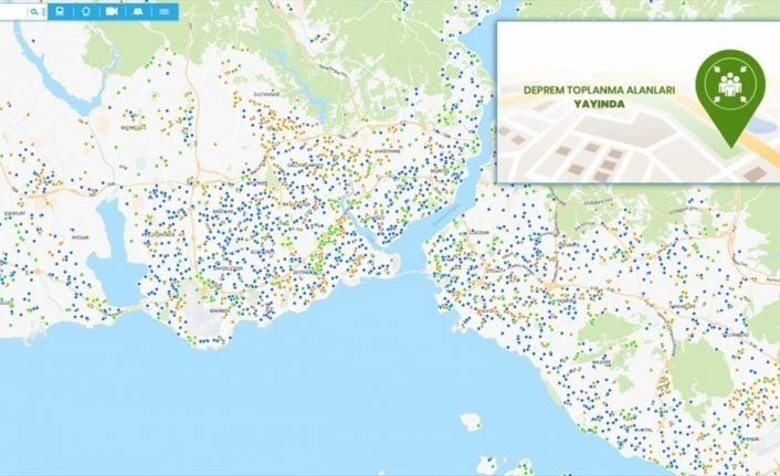 İBB toplanma ve geçici barınma alanlarını açıkladı