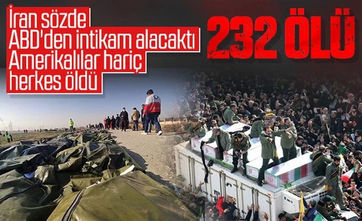 İran'da 2 günde yok yere 232 kişi öldü