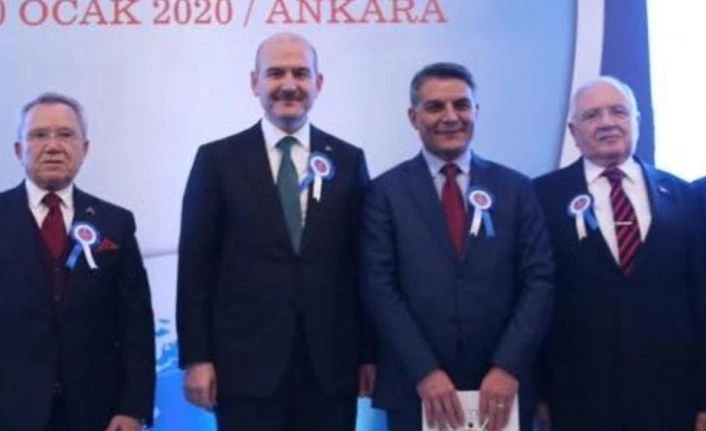 Kaymakam Özkan’a "Yılın İdarecisi" ödülü verildi