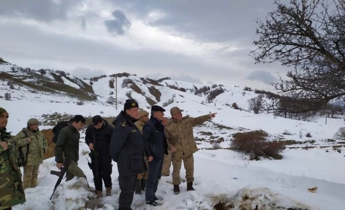 Kaymakam Özkan’dan operasyondaki birliklere ziyaret