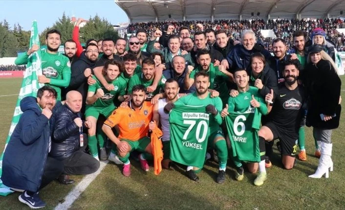 Kırklarelispor Fenerbahçe maçında 