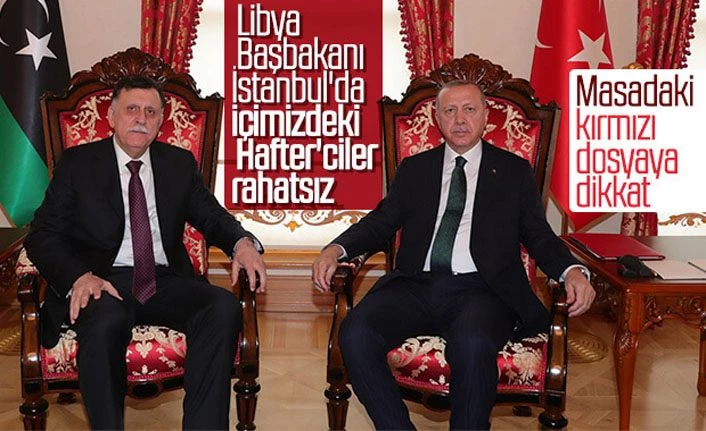 Libya Başbakanı Serrac İstanbul'da