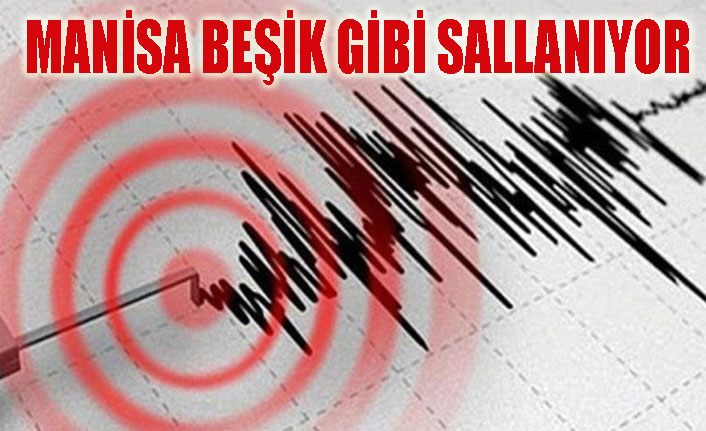 Manisa'nın Akhisar ilçesi'nde 5.6 büyüklüğünde deprem