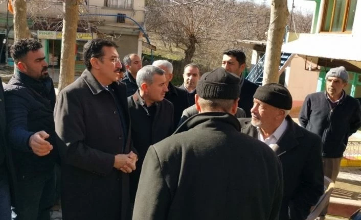 Milletvekili Tüfenkci, Doğanyol’da incelemelerde bulundu