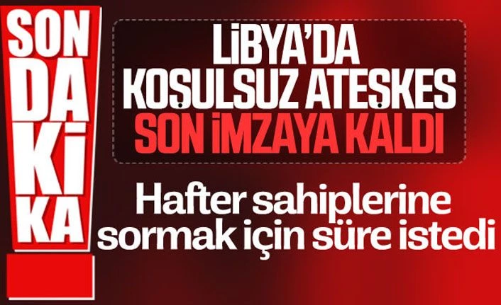 Moskova'da Libya toplantısı sona erdi