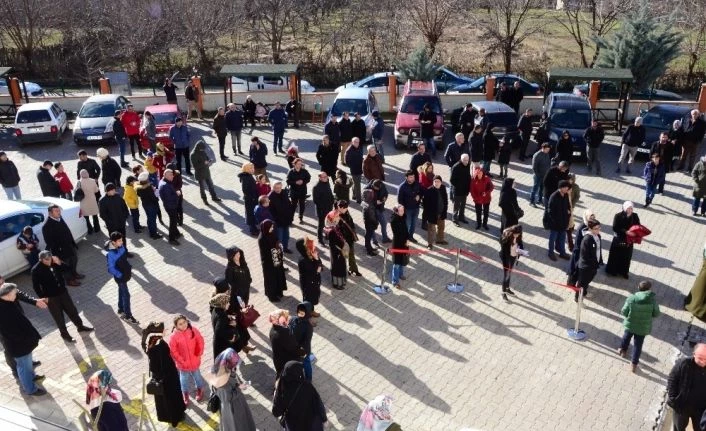 Öğrenciler en iyisi olabilmek için ter döktü.