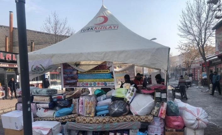 Patnos Sivil Toplum Platformu Elazığ ve Malatya için yardım kampanyası başlattı