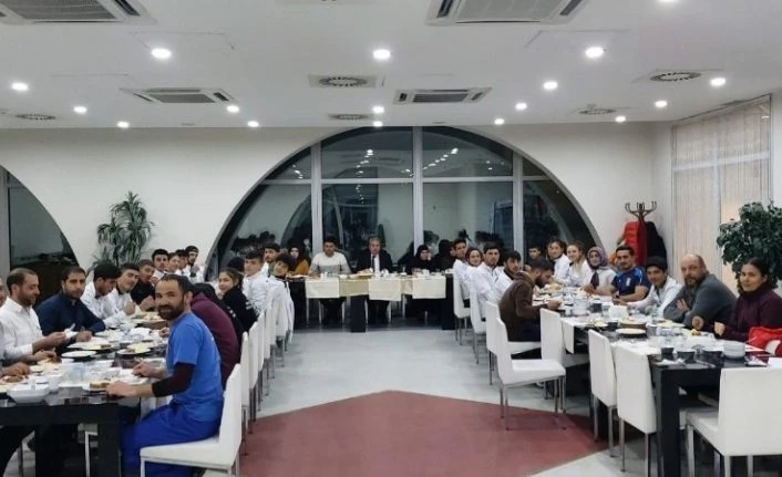 TOHM sporcularından şehit ailesine vefa