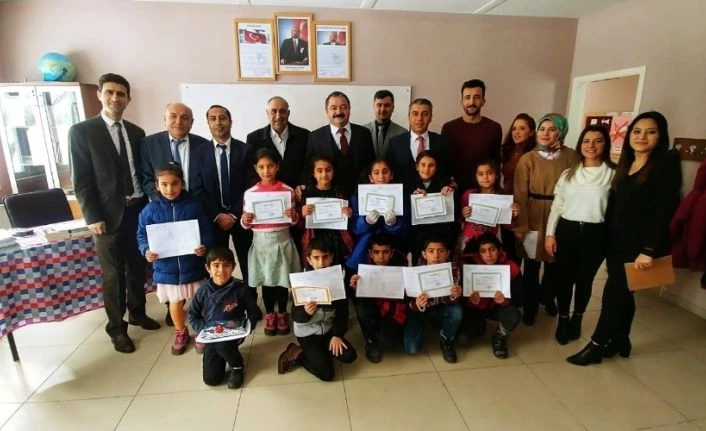 Van Tuşba’da karne heyecanı