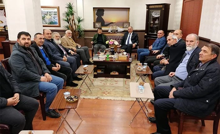 Van Vakfı Başkanı Ağar’dan kentte ziyaret