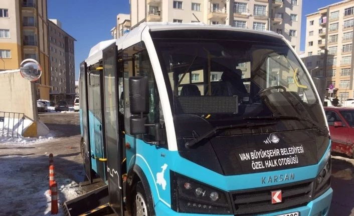Van’da toplu taşımayı rahatlatacak projede uygulamaya geçildi