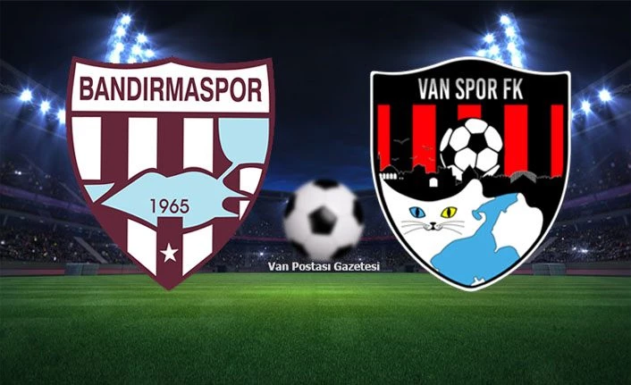 Vanspor Bandırmaspor'a  konuk olacak