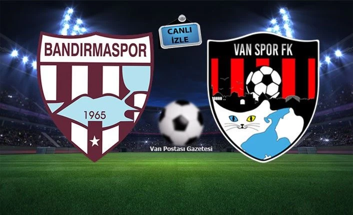 Vanspor Bandırmaspor karşısında 1-0 yenildi