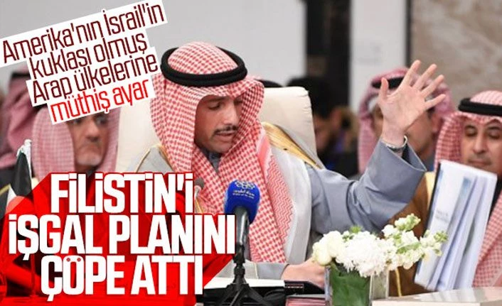 ABD'nin barış planını çöpe atan Arap parlamentere linç