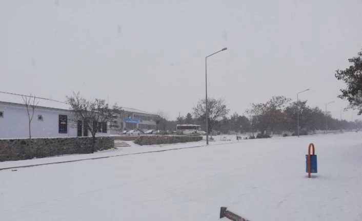 Arguvan’da kar etkili oldu