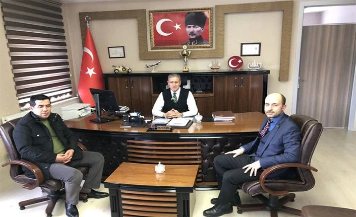 ASKON Başkanı Şeref Gültepe’den İŞKUR Müdürü Serçe’ye ziyaret