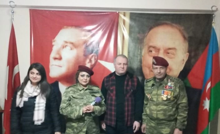 Azerbaycan’ın milli kahramanı Tunç’tan ASİMDER’e ziyaret