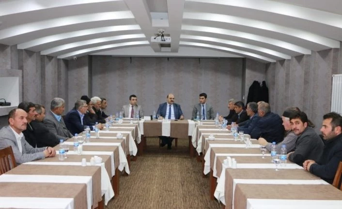 Aziziye’de muhtarlar zirvesi