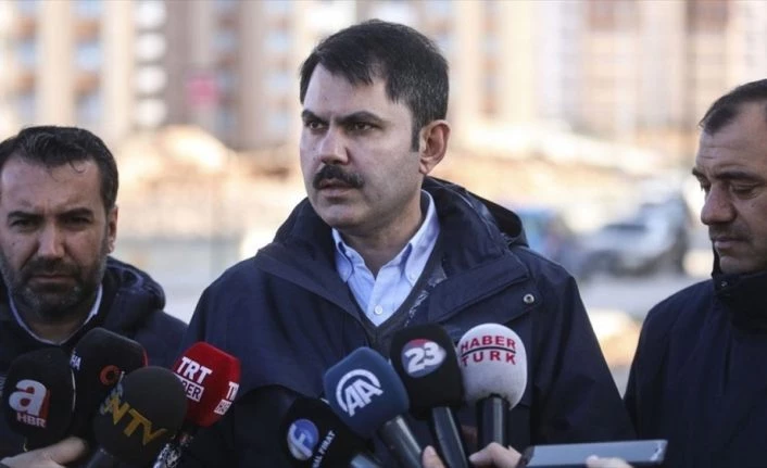 Bakan Kurum: Elazığ merkezli depremde acil yıkılacak ağır hasarlı bina sayısı 3 bin 200