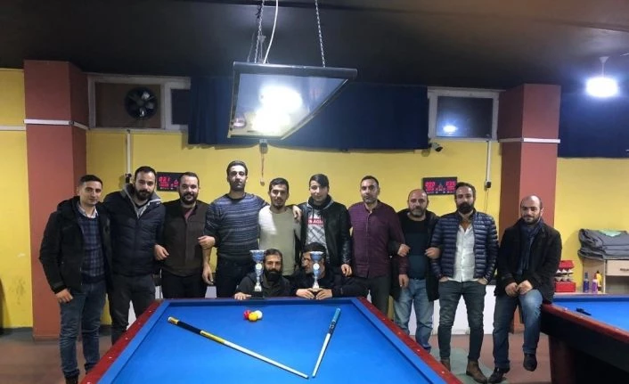 Bulanık’ta ‘3 Bant Bilardo Turnuvası’ sona erdi