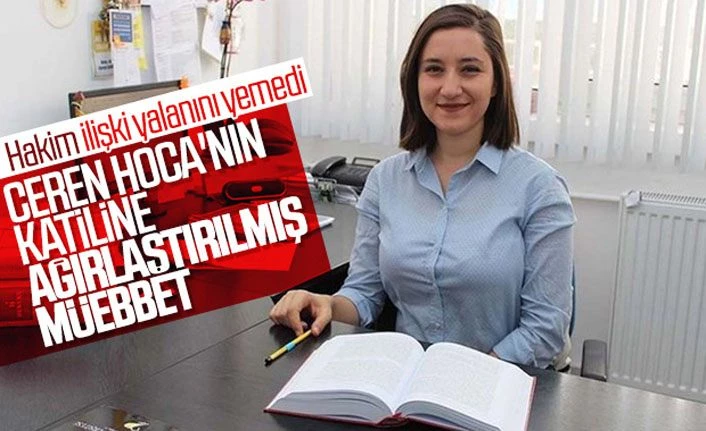 Ceren Damar davasında karar çıktı