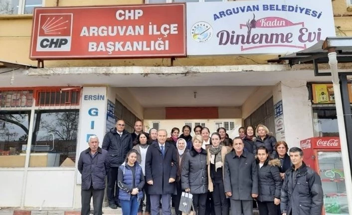CHP’liler, Başkan Kızıldaş başkanlığında toplandı