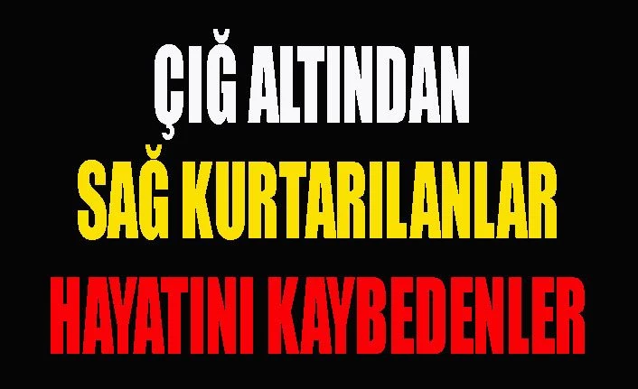 Van'da çığ faciasında hayatını kaybeden 5 kişinin kimliği belirlendi