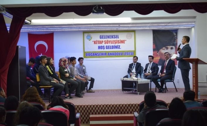 Doğanşehir Anadolu Lisesinden kitap söyleşileri devam ediyor