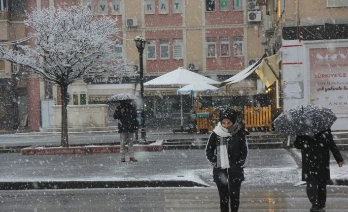 Doğu’da karla karışık yağmur ve kar yağışı bekleniyor
