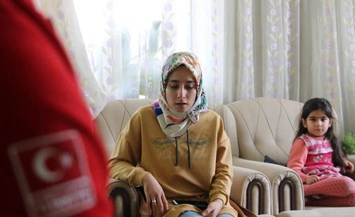 Elazığ’da depremin merkezindeki ailelere "Psikososyal Destek"