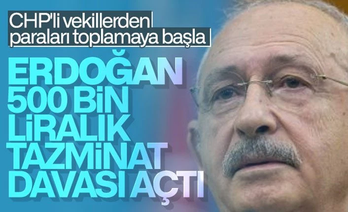Erdoğan'dan Kılıçdaroğlu'na tazminat davası