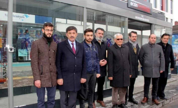 Erzincan’da ısıtmalı duraklar faaliyete geçti