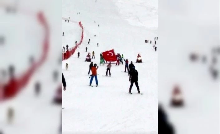 Erzincan’da kayakçılardan Yunan Vekil Lagos’a tepki
