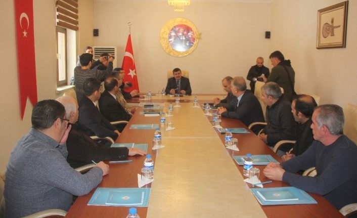Erzincan’da otobüs kazalarının önlenmesine yönelik toplantı yapıldı