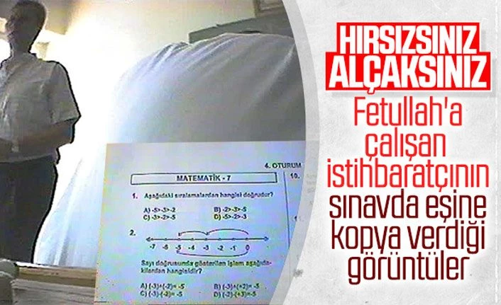 FETÖ'cülerin kopya düzeneği