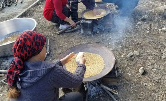 Geçmişi yüzyıllara dayanan geleneksel yemek "Kavut"